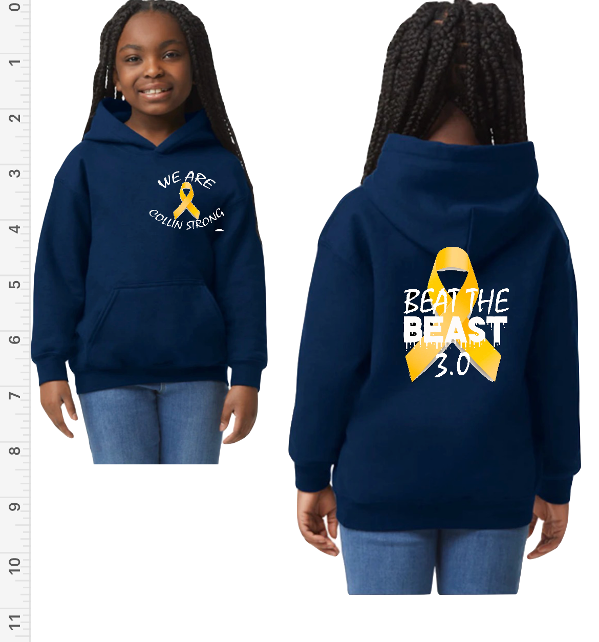 Collin Genetti-Moore Fundraiser Youth Hoodie