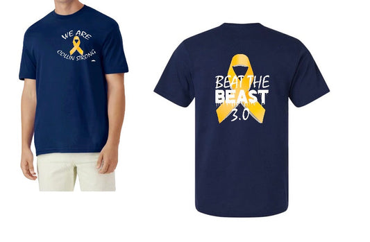 Collin Genetti-Moore fundraiser Adult tshirt