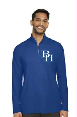 BH Men's fitted 1/4 zip up