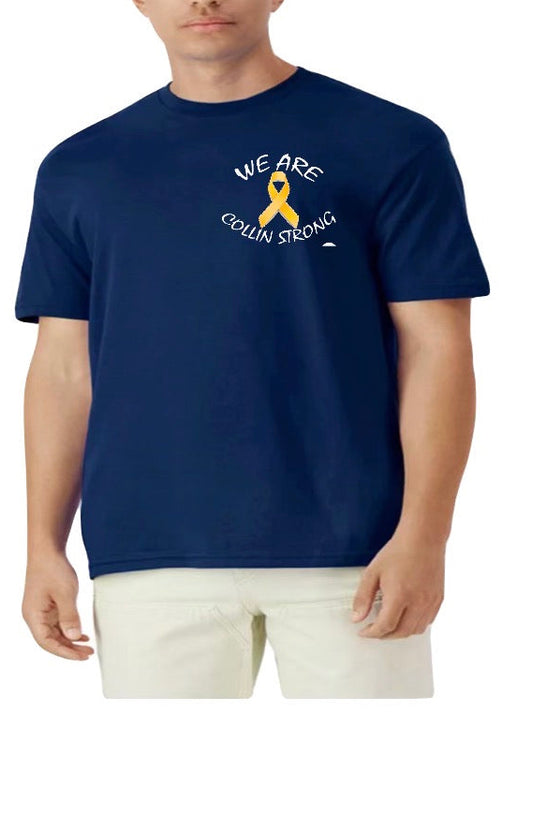 Collin Genetti-Moore fundraiser Adult tshirt