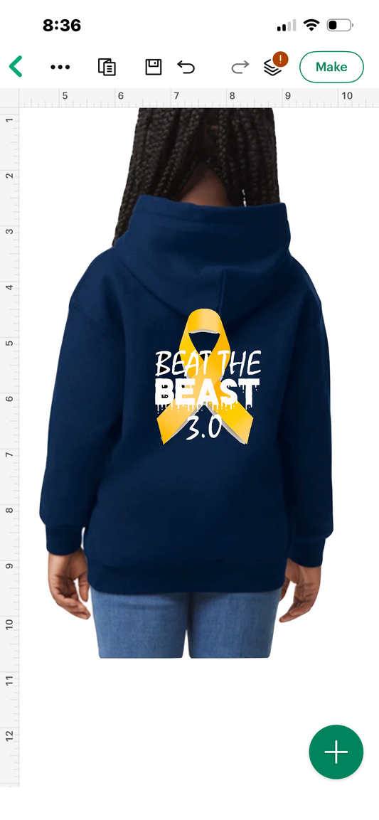 Collin Genetti-Moore Fundraiser Adults Hoodie